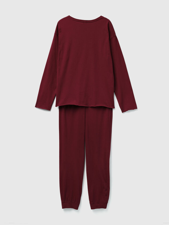 PYJAMA(SWEATER+TROUS Mujer image number 2